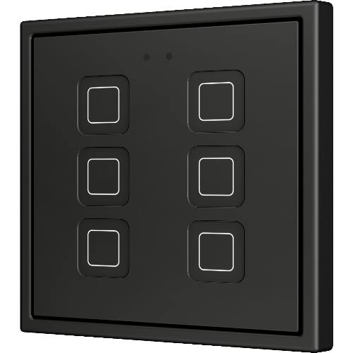 ZENNIO ZVIT70X6A Tecla 70 X6. PC-ABS Capacitive push button 70x70 -