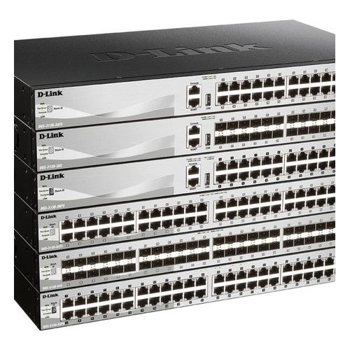 D-LINK DGS-3130-54TS/E 48 X 10/100/1000BASE-T PORTS Switch Stand-Alone