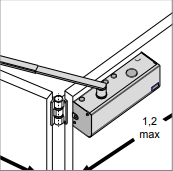 TAU P-650BIUNO IRREVERSIBLE 230V FOLDING DOOR MOTOR