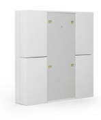 MDT BE-TA55P4.G1 PULSANTE PLUS 4-VOLE, 55, BIANCO PURO LUCIDO LED DI STATO E ORIENTAMENTO
