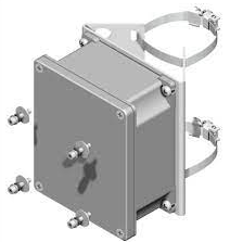 UNISTAB CB3462Z content. allum. IP66 138x113x61mm p/pole d. 50÷9