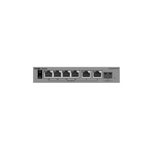RUIJIE RG-ES207GS-HP 4-Port 10/100/1000BASE-T PoE (2-Port PoE++ and 2-P)