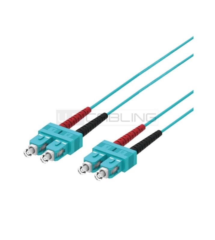 WP RACK WPC-FP3-5SCSC-075 FIBER OPTIC MULTIMODE PATCH CORD 50/125 SC-SC, 7,5 MT. OM3