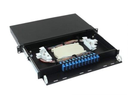 BETA CAVI OD24SXSCUPCOS2F Cassetto ottico 24 core fornito con 24 bussole sim