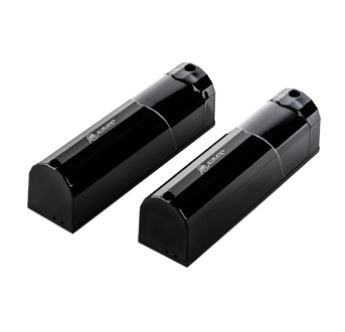 ALLMATIC 12005901 IRIS modulated adjustable infrared photocell consisting of transmitter and receiver