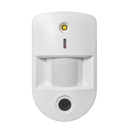 ELKRON 80IR9E00113 IR600FC/RF - Rilevatore radio da interno ad infrarossi, con fotocamera integrata, portata 12 metri, 868Mhz bidirezionale