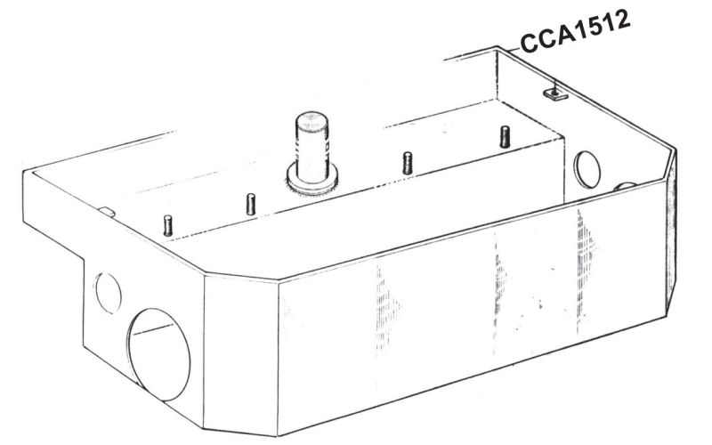 RIB CCA1512 MAGIC FOUNDATION BOX WITH PIN