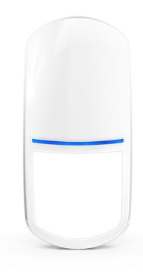 SATEL SLIM-PIRLUNA PIR motion detector with LED lamp for home automation functions, adjustment of detection sensitivity with OPT-1 remote control
