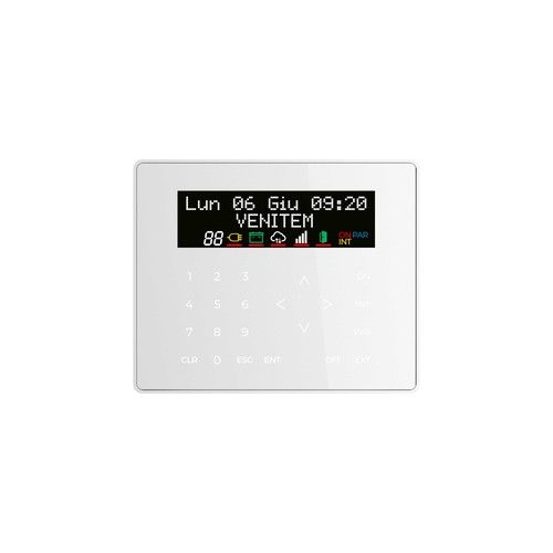 VENITEM 20.600.588 DIGIT white keyboard with white LEDs
