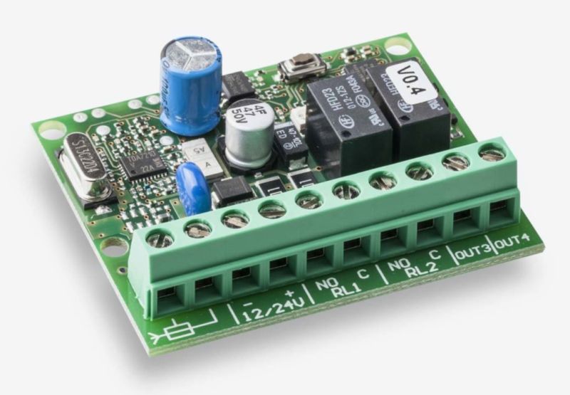 VENITEM 26.46.38 VELA RX 12-24V 2 relay 433 MHz receiver