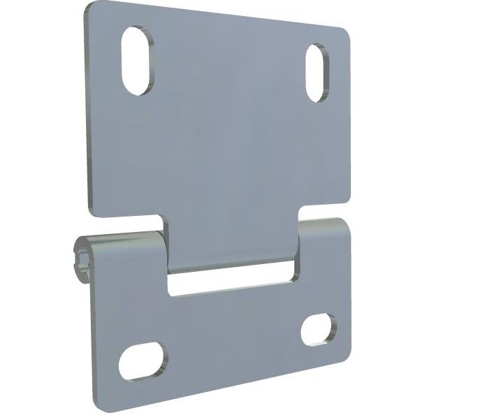 SOMMER 25733-R9016 Cerniera intermedia Ral9016 Italpanelli-Marcegagli