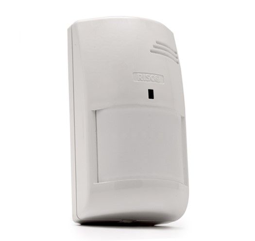 RISCO RK415A25DA0A Rivelatore doppia tecnologia a microprocessore IR+MW Antiaccecamento Selezione AND OR portata 15x15m-