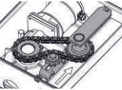 TAU P-700KIT180R KIT FOR DOOR OPENING UP TO 180