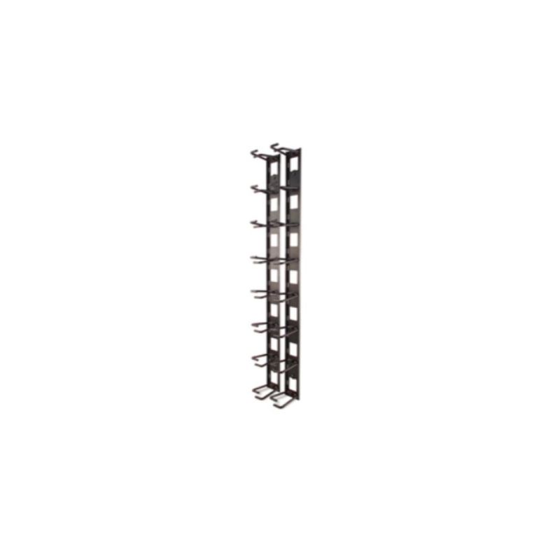 APC UPS AR8442 ORGANIZZATORE CAVI VERTICALI, ANELLI DA 8 CAVI 0U