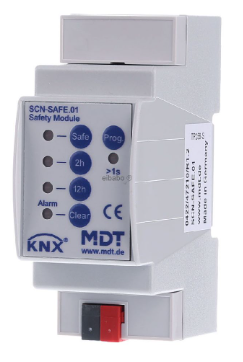 MDT SCN-SAFE.01 KNX security module, 2TE, REG - KNX security module, MDU 2SU for home automation 