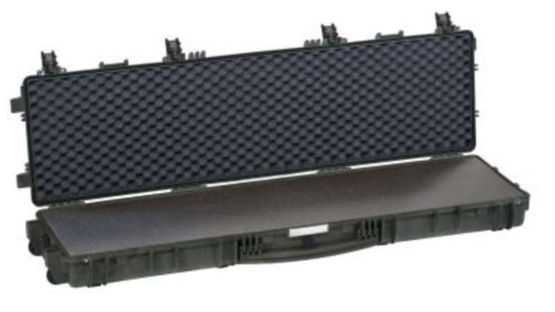 GT LINE 13513.GFF valigia lunga135 cm, verde con spugna ad alta dens