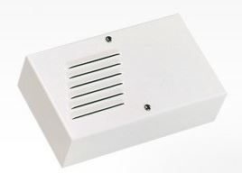VENITEM 23.33.01 Sirena LAGUNA x interno coperchio in metallo verniciato bianco + tromba di potenza