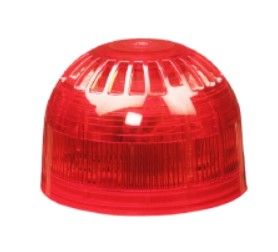ARITECH FIRE FC-173-002 Multi-tone acoustic alarm alarm with red VID indoor optical indicator for Fusion wireless system. Red color