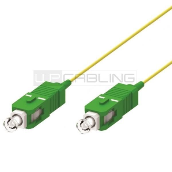 WP RACK WPC-FP0-S9SCASCA-030 Fiber Optic Singlemode Simplex Patch Cord ,9/125 SC/APC-SC/APC, 3 mt. OS2 G.657 A1