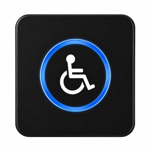 ABTECNO APE-791/371141 pittogramma disabili' per cleanswitch colore bianc