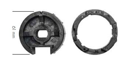 SOMMER 5908V000 Kit di adattamento per albero da 63