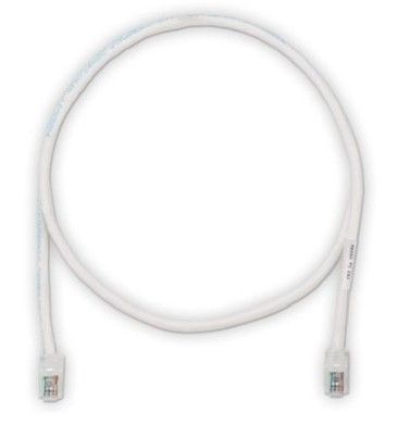 PANDUIT UTPCH1MY Copper Patch Cord- Cat 5e- Off White UTP Cable- 1 Meter