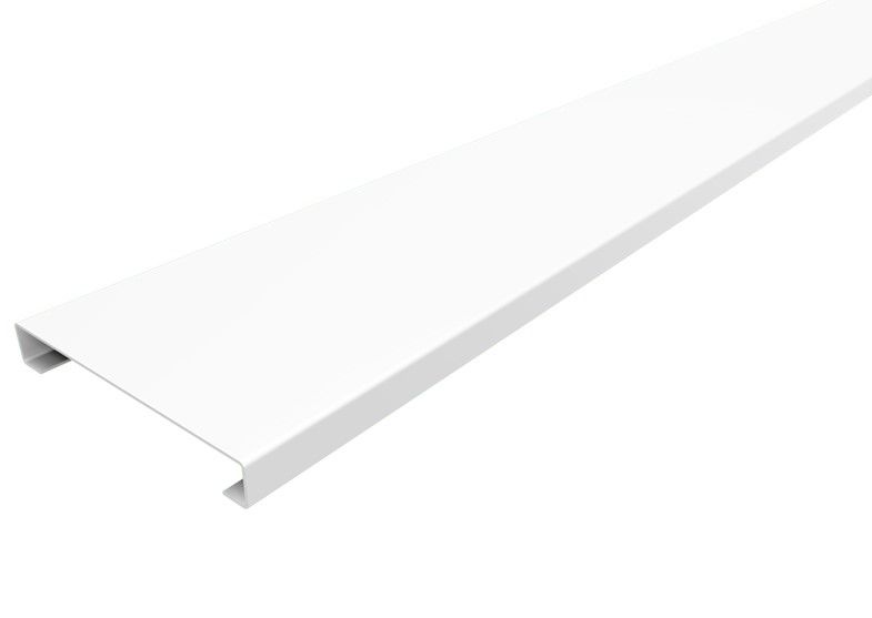 SOMMER 220040-R9016-3000 Reno coverprofile 85 L=3000mm RAL9016