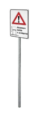 3220L FADINI 3220L moving bollard road sign