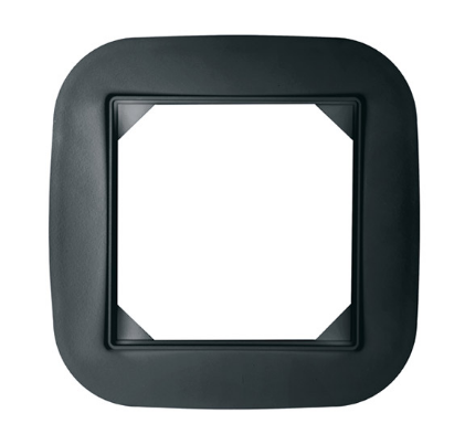 EELECTRON SK04A03ACC 2-MODULE ELECTA PLATE, MATT BLACK