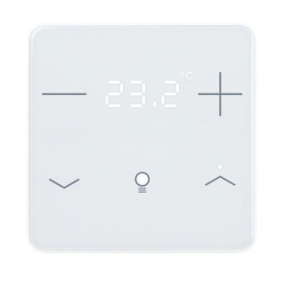 ELSNER 71160 KNX eTR 205/206 Light Button for Temperature Control and Light, white