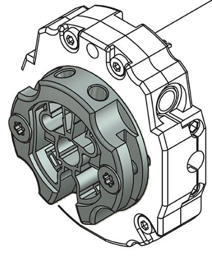 FAAC A4506_0585S TM2 SUP45 - SUPPORTO TM2 45 M_1PC