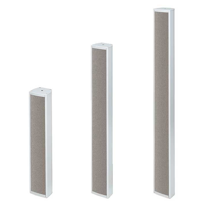 PASO C430-EN Colonna sonora in alluminio, 30 W (6 Wf + 1 Tw), EN 54-24