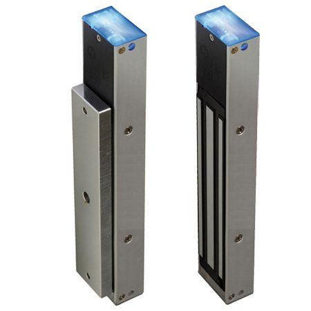 CDVI V3SR Fermo elettromagnetico da applicare resistente al fuoco con ritenuta da 300Kg e sensore di stato