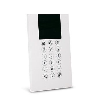 RISCO RW332KPP800C Tastiera Radio Panda bidirezionale bianca con lettore di prossimità