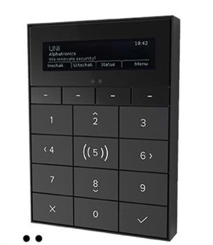 TKH SECURITY 4622 UNIi Black Keyboard