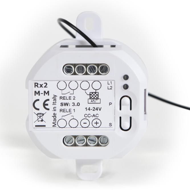 NOLOGO RX2-R Two-channel universal fixed/rolling code receiver