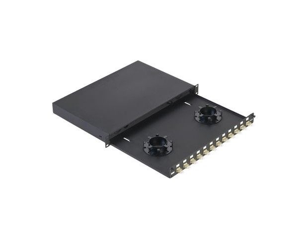 PANDUIT FD1W12EIDLC Pre-Loaded Fiber Drawer 12 Duplex LC 1 RU