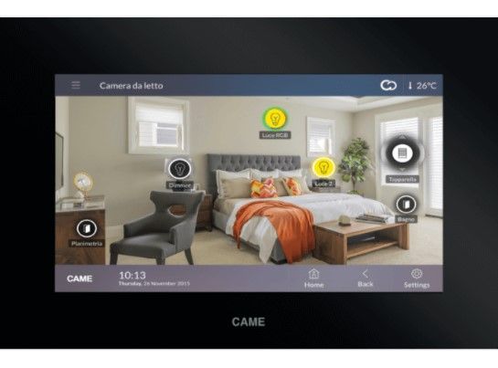 CAME 67200190 TS10 TERMINALE TOUCH SCREEN 10 POLLICI