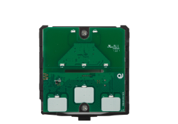 EELECTRON TH00C01KNX-3-3M 9025 TASCA TRASPONDER A TRE PULSANTI - NERA -  3 M
