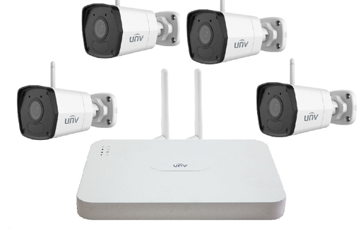UNIVIEW C9KIT07 KIT WIFI CASCADE NVR301-04LS3-W + 4 IPC2122LB-AF28WK-G