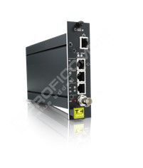 TKH SECURITY C-60 E-MC /SA H264/MPEG-2/-4/MJPEG video encoder w/ audio, data & CC, SA