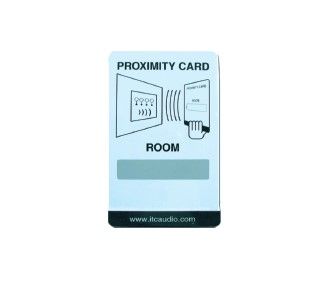ITC AUDIO 6600-234025 ST Scheda transponder card PACK da 25 Pezzi