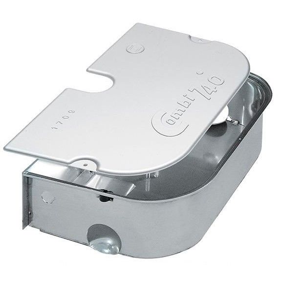 FADINI 762L Cassa di fondazione in acciaio INOX completa di coperchio in alluminio per COMBI 740