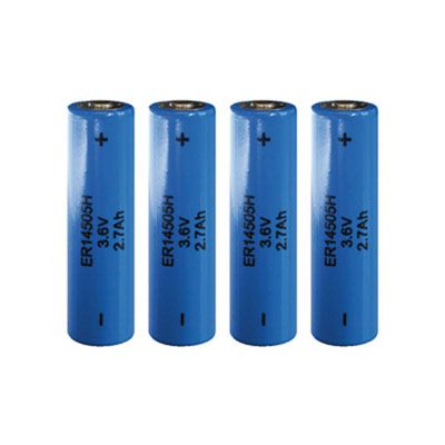 DAITEM MFU00X Pack of 4 lithium batteries 3.6 V - 2.7 Ah for SG barriers
