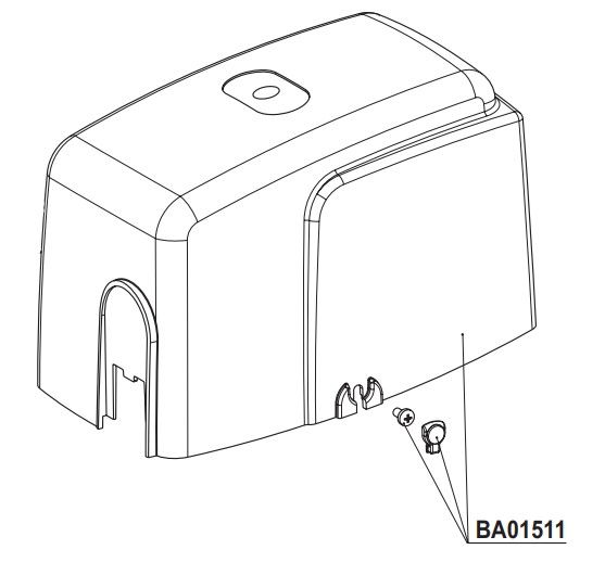 RIB BA01511 R CARTER PREMIER RAL 9006 W/STOPPERS