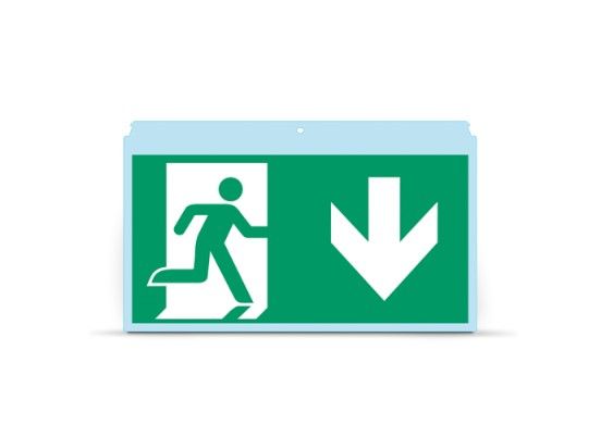 LIXIT OH320PNDW Panel with pasted pictograms downwards