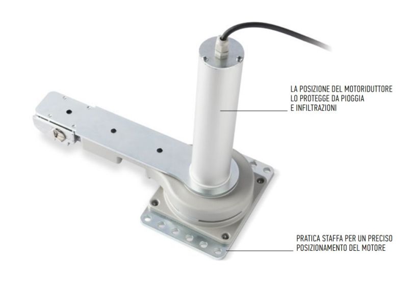 NICE OLTRE1824 Irreversible motor, 24 Vdc