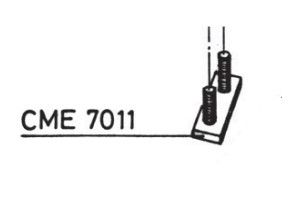 RIB CME7011 PIASTRINA TENUTA TIM.R-60 ZINC.G.
