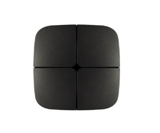 EELECTRON MB80C3CKNX - BL KNX MINIPAD 8 CH- TSS- Circular functions NERO OPACO- CROCE NERA - COMPLETA