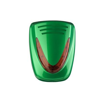 VENITEM 23.27.46 Sirena MURANO LSP verde perlato-arancio EN50131-4 con sistema antischiuma antishock a doppio micro contro gli urti violenti e antiperforazione